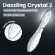Двусторонний стеклянный дилдо Satisfyer Dazzling Crystal 2 Transparent SX3550 фото 6