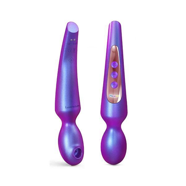 Стимулятор для клітора Love To Love Pleaser Iridescent Night, ефект постукування, 5 режимів SX3209 фото