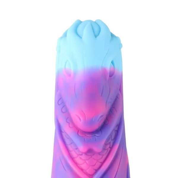 Фаллоимитатор для секс-машин Hismith 7.48&Prime; Silicone Dildo HSA139 Monster Series, система KlicLok SO9969 фото