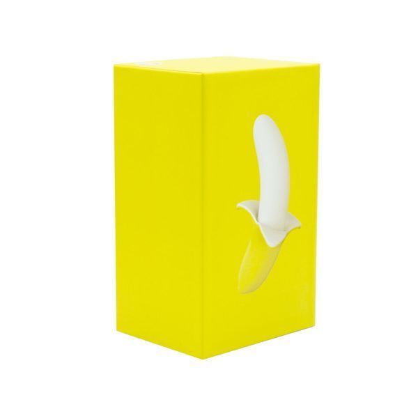 Вибратор-банан Banana Bliss Mini Silicone Vibrator, вагинально-клиторальная стимуляция, 10 режимов SX2601 фото