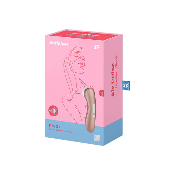 Вакуумний вібратор Satisfyer Pro 2+ Vibration Generation 2 9016525 фото