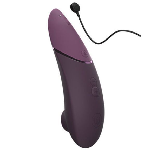 Вакуумний кліторальний стимулятор Womanizer Next Dark Purple, 3D Pleasure Air, 14 рівнів інтенсивності SX2303 фото