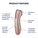 Вакуумний вібратор Satisfyer Pro 2+ Vibration Generation 2 9016525 фото 4