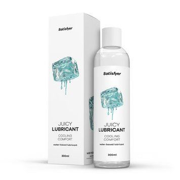 Лубрикант на водній основі Satisfyer Juicy Lubricant Cooling Comfort water based 300 мл SX2714 фото
