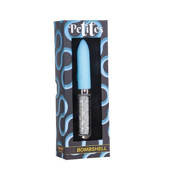 Вибратор Petites Lil&rsquo; Bombshell Vibrator - Blue SX3160 фото