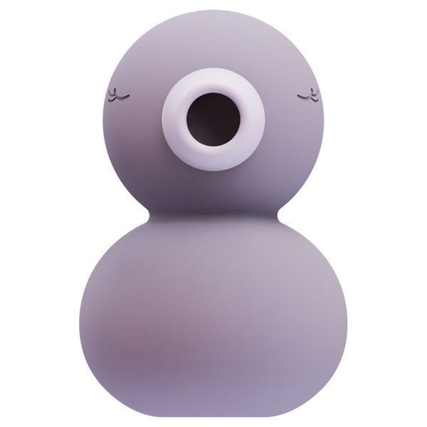 Вакуумний вібратор-качечка CuteVibe Ducky Grey SO6552 фото