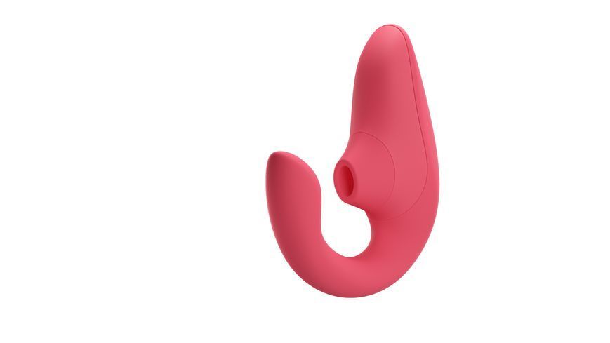 Вібратор кролик з вакуумною стимуляцією Womanizer Blend Vibrant Rose WZBD1SG2 фото