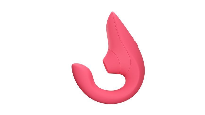 Вібратор кролик з вакуумною стимуляцією Womanizer Blend Vibrant Rose WZBD1SG2 фото