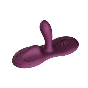 Sit-on-top смарт-вибратор Zalo &ndash; Flora Smart Vibrating Pad Velvet Purple, 9 моторов SX0716 фото