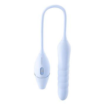 Пульсатор с вакуумным стимулятором KISSTOY Cathy III Light Blue, 5 режимов вакуума, 10 режимов пульсации SX2328 фото