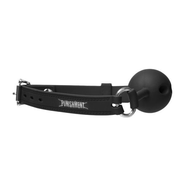 Кляп Punishment - Silicone Ball Gag - Black SX2233 фото