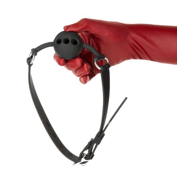 Кляп Punishment - Silicone Ball Gag - Black SX2233 фото