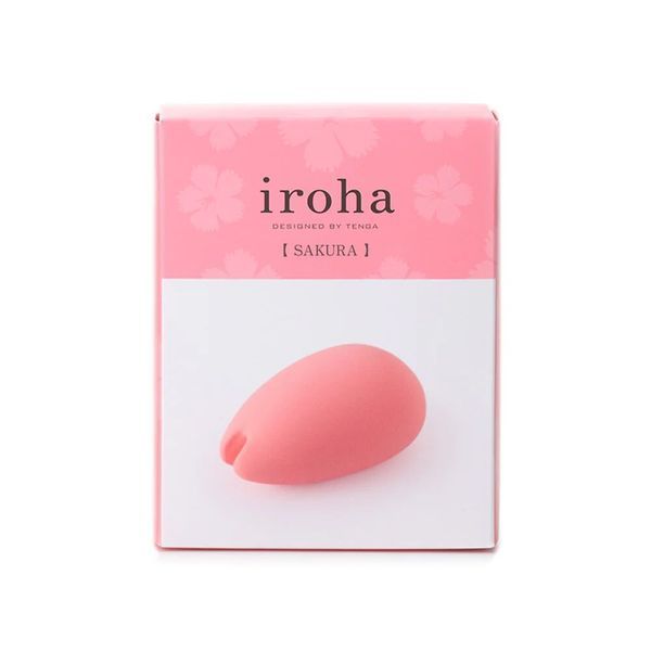 Мини-вибратор IROHA SAKURA Nadeshiko, раздвоенный кончик, 5 режимов, перезаряжаемый SO8968 фото