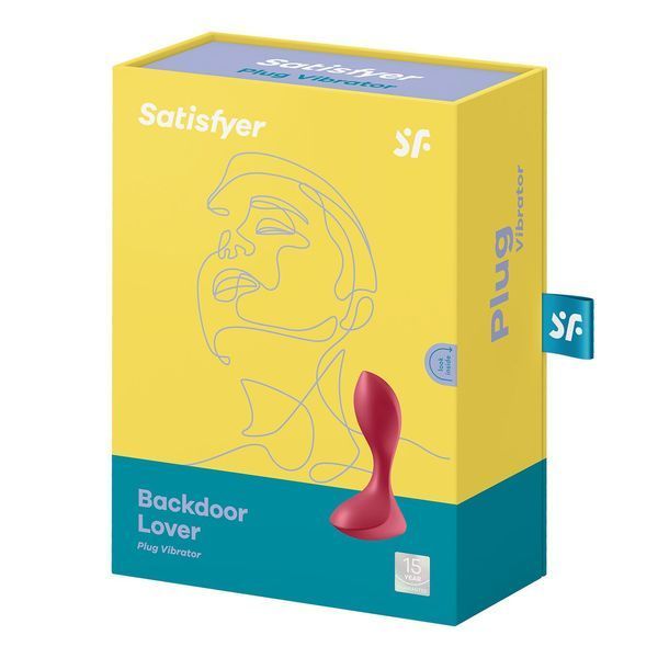 Анальна пробка із вібрацією Satisfyer Backdoor Lover Red 4004174 фото