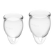 Набір менструальних чаш Satisfyer Feel Confident White 4002019 фото 2