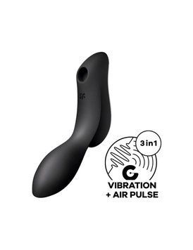 Вібратор Satisfyer Curvy Trinity 2 black 4036519 фото