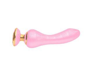 Вібратор для точки G Shunga Sanya Light Pink, гнучкий стовбур SO6904 фото