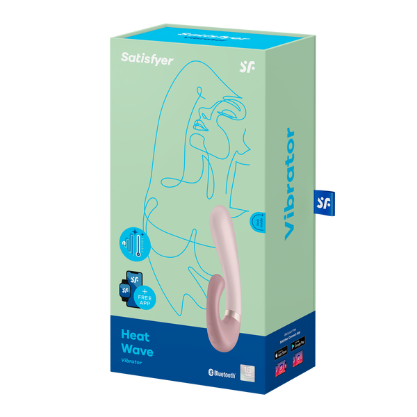 Смарт вібратор Satisfyer Heat Wave mauve 4002545 фото
