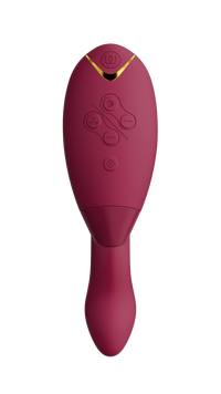Вакуумний вібратор Womanizer Duo 2 Bordeaux WZ142SG7 фото