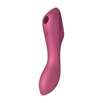 Вакуумный стимулятор Satisfyer Curvy Trinity 3 Red 4036526 фото