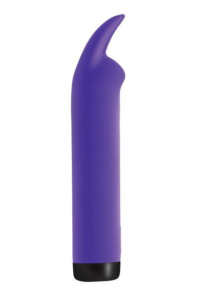 Вибратор S Pleasures Bullets Amethyst, фиолетовый, с двумя отростками, 10 режимов, диаметр 2,8 см SX1604 фото