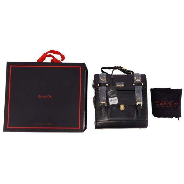 Сумка-трансформер для хранения секс-игрушек LOCKINK Detachable JK Bag, черная, ПВХ SX0862 фото