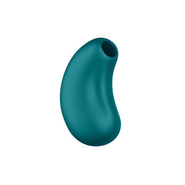 Вакуумний стимулятор з вібрацією Fun Factory Cherie Bottle Green, 11 + 12 режимів роботи, перезаряджуваний SX3304 фото