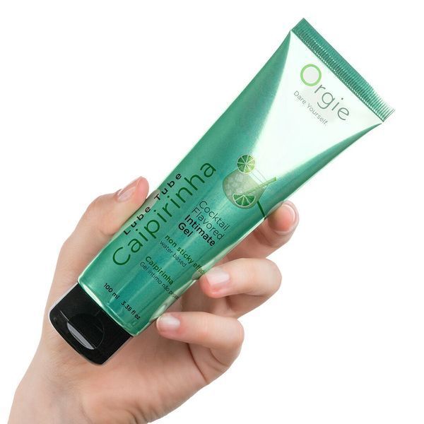Лубрикант на водной основе Orgie Lube Tube Cocktail Caipirinha, 100 мл, вкус цитрусового коктейля SX1513 фото