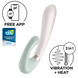 Смарт вібратор Satisfyer Heat Wave mint 4002569 фото 1