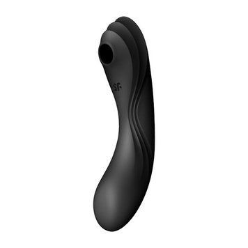 Вакуумный стимулятор с вибрацией Satisfyer Curvy Trinity 4 Black 4036540 фото