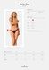 Сетчатые трусики под омбре Obsessive Bella Rou panties XL/2XL SO7857 фото 7