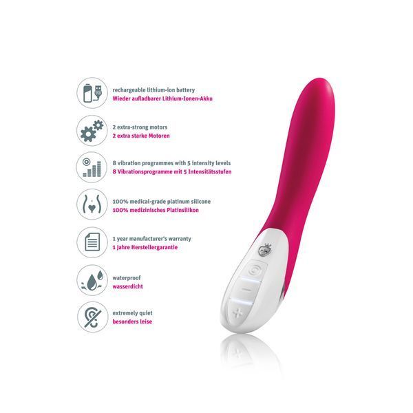Вибратор Mystim Elegant Eric Pink SX3183 фото