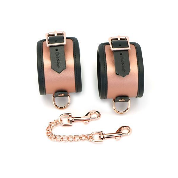Поножи Liebe Seele Rose Gold Memory Ankle Cuffs, натуральная кожа, розовое золото SO9497 фото