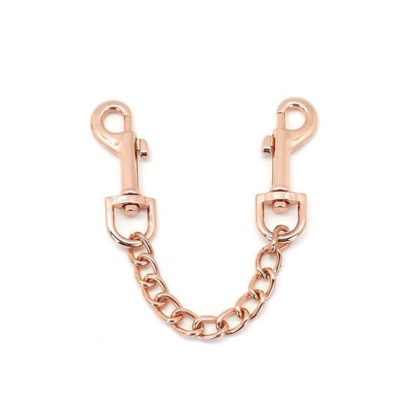 Поножи Liebe Seele Rose Gold Memory Ankle Cuffs, натуральная кожа, розовое золото SO9497 фото