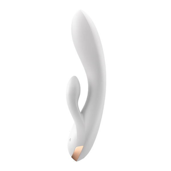 Смарт вібратор Satisfyer Double Flex White 4002620 фото