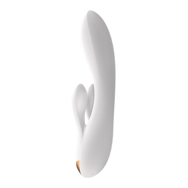Смарт вібратор Satisfyer Double Flex White 4002620 фото