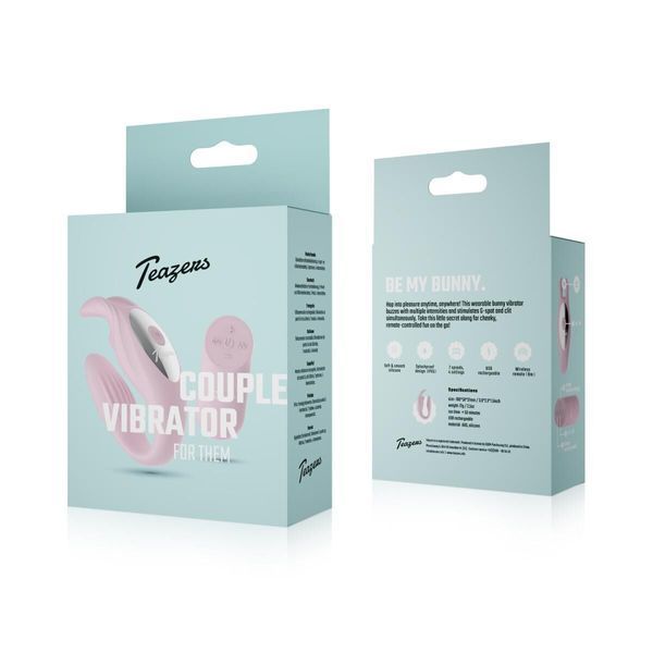 Вибратор для пар Teazers Couple Vibrator SX3900 фото