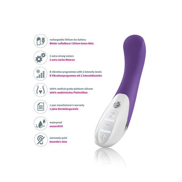 Вибратор Mystim Al Punto Purple SX3185 фото