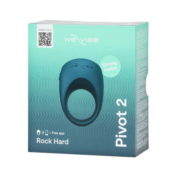 Эрекционное смарт-виброкольцо We-Vibe Pivot 2 Slate SX3859 фото