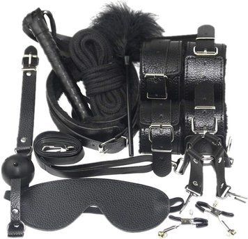 Набір для BDSM JSY KB80608 Black SX2650 фото