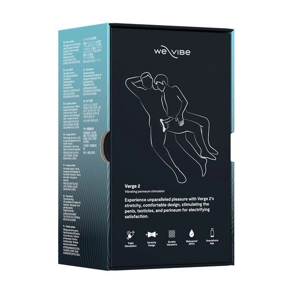 Смарт-виброкольцо WE-VIBE VERGE 2 Black SX3863 фото
