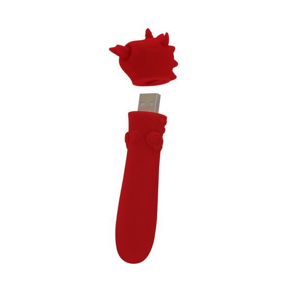 Вибратор-единорожка Unihorn USB Bullet &ndash; Blaze Diablo вибропуля, USB-зарядка, 10 режимов SX2859 фото