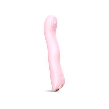 Вібратор Love To Love SWAP - BABY PINK, з пульсівною перлиною для точки G, 3 мотори, гнеться SO7386 фото