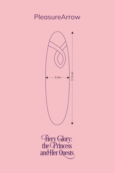 Мини-вибратор FairyGasm PleasureArrow violet SX0639 фото