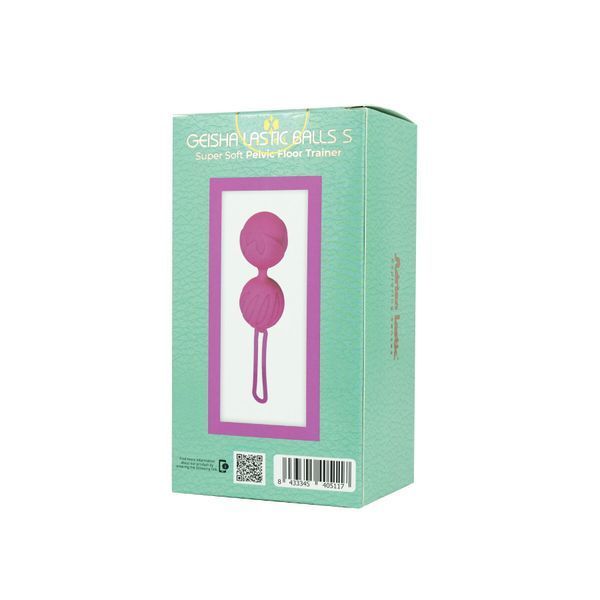 Вагинальные шарики Adrien Lastic Geisha Lastic Balls Mini Magenta (S), диаметр 3,4см, вес 85гр AD40511 фото