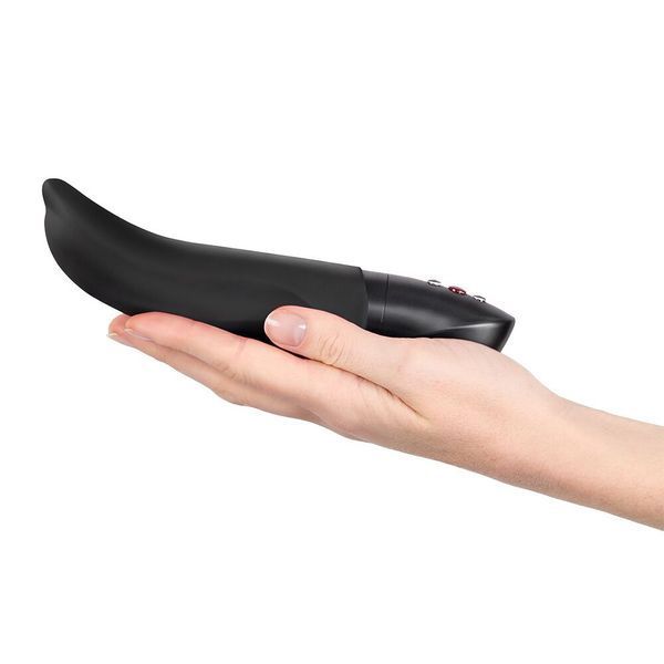 Вибратор для точки G Fun Factory Diva Dolphin Black, 10 режимов работы, на батарейках SX3307 фото
