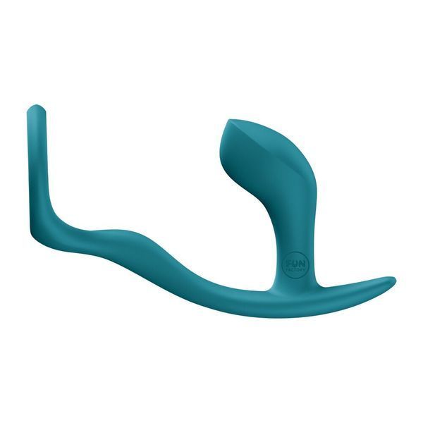 Анальная пробка с эрекционным кольцом Fun Factory Bootie Ring Bottle Green SX3690 фото