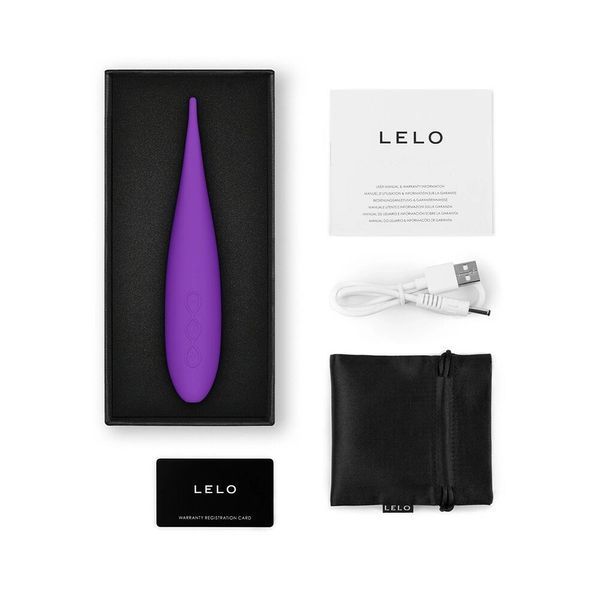 Клиторальный вибратор LELO DOT Travel Purple, точечная стимуляция, 8 режимов SX2552 фото