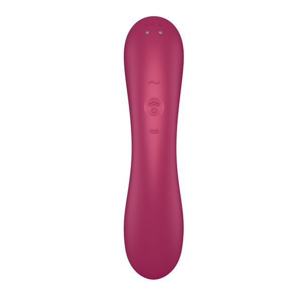 Вібратор 3-в-1 Satisfyer Curvy Trinity 1 red 4036496 фото