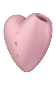 Вакуумный стимулятор Satisfyer Cutie Heart Light Red 4037264 фото